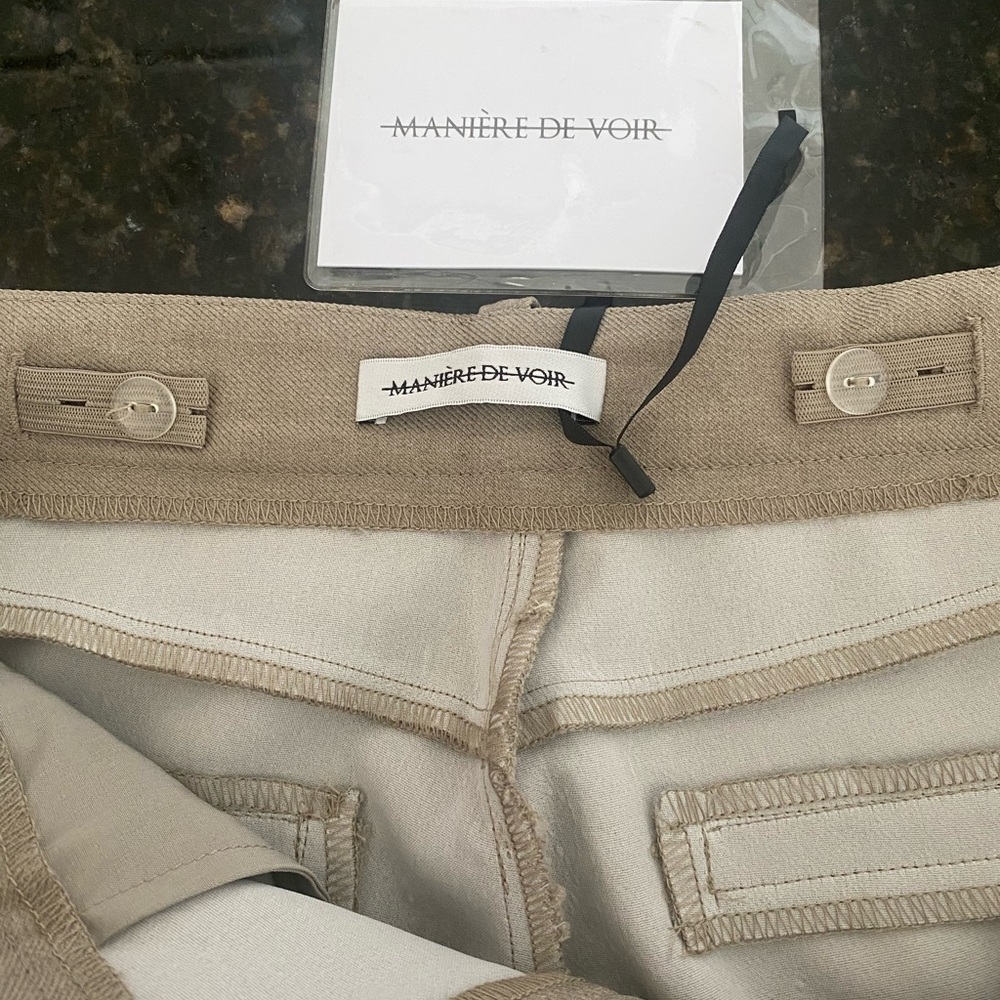 Maniere De Voir Tan Pants